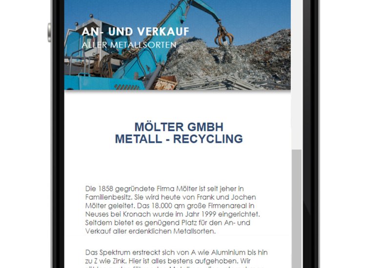 Moelter Webseite
