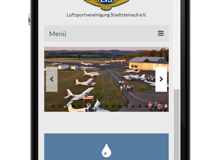 Luftsport Stadtsteinach Webseite
