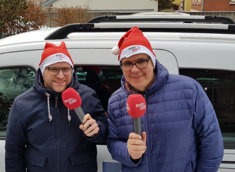Radio Eins - Nikolausmützen